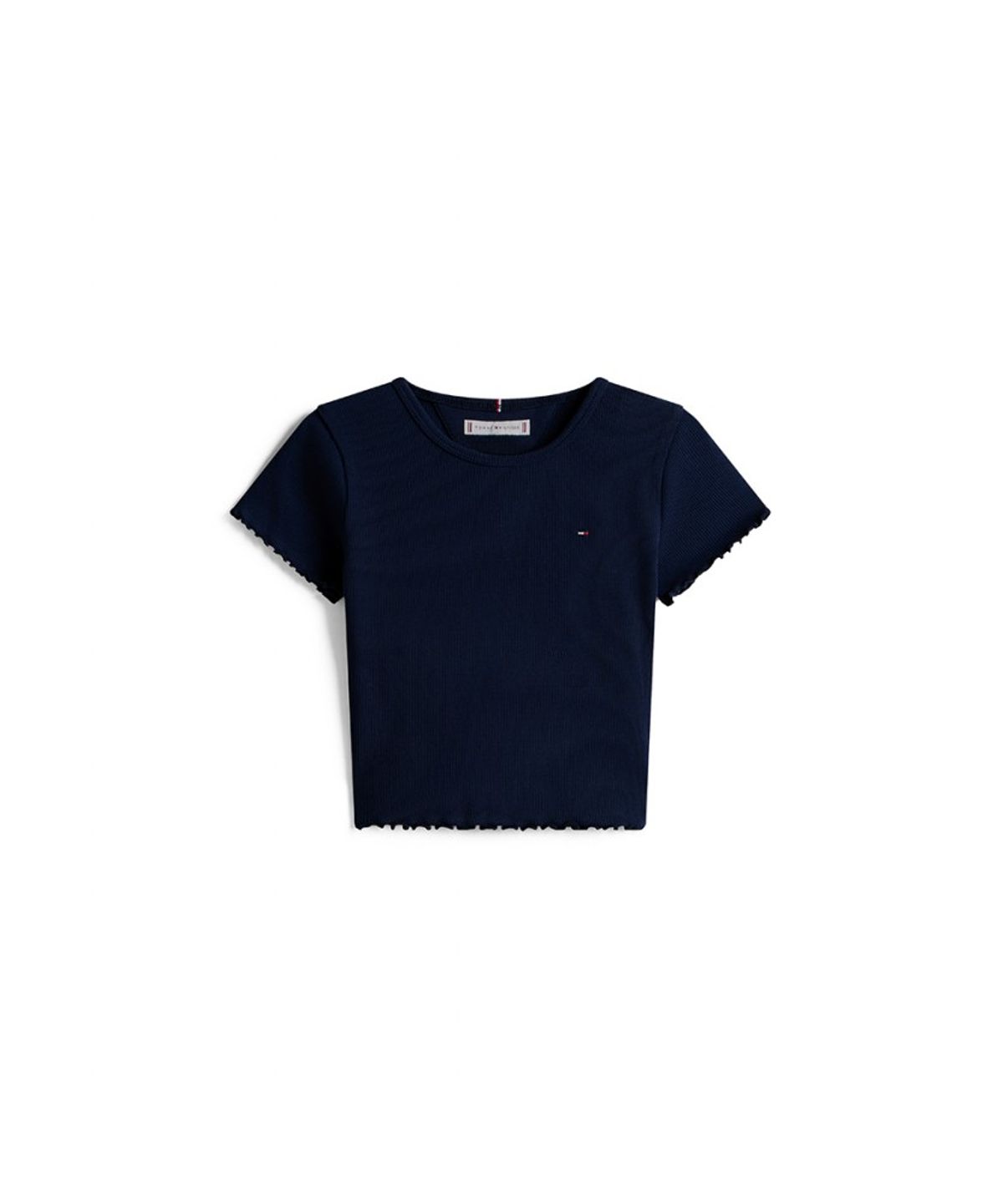 타미힐피거 키즈(TOMMY HILFIGER KIDS) 에센셜 립 러플 탑