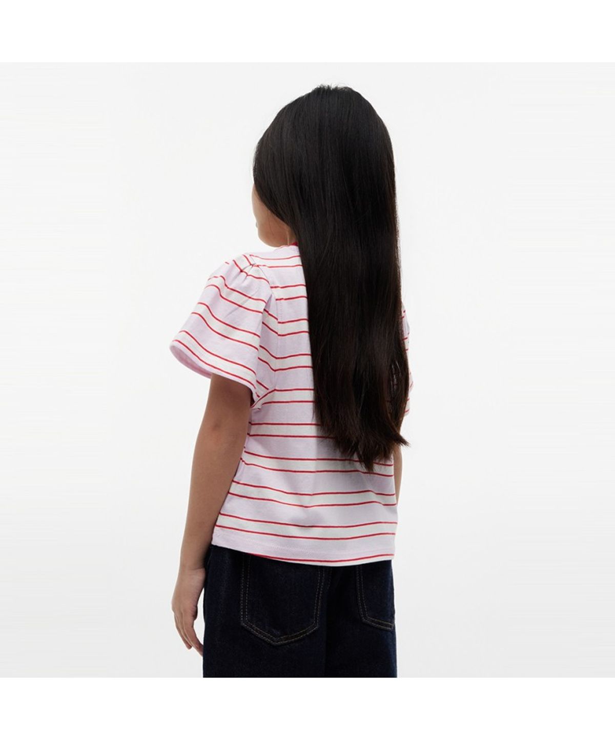 타미힐피거 키즈(TOMMY HILFIGER KIDS) 멀티 스트라이프 탑