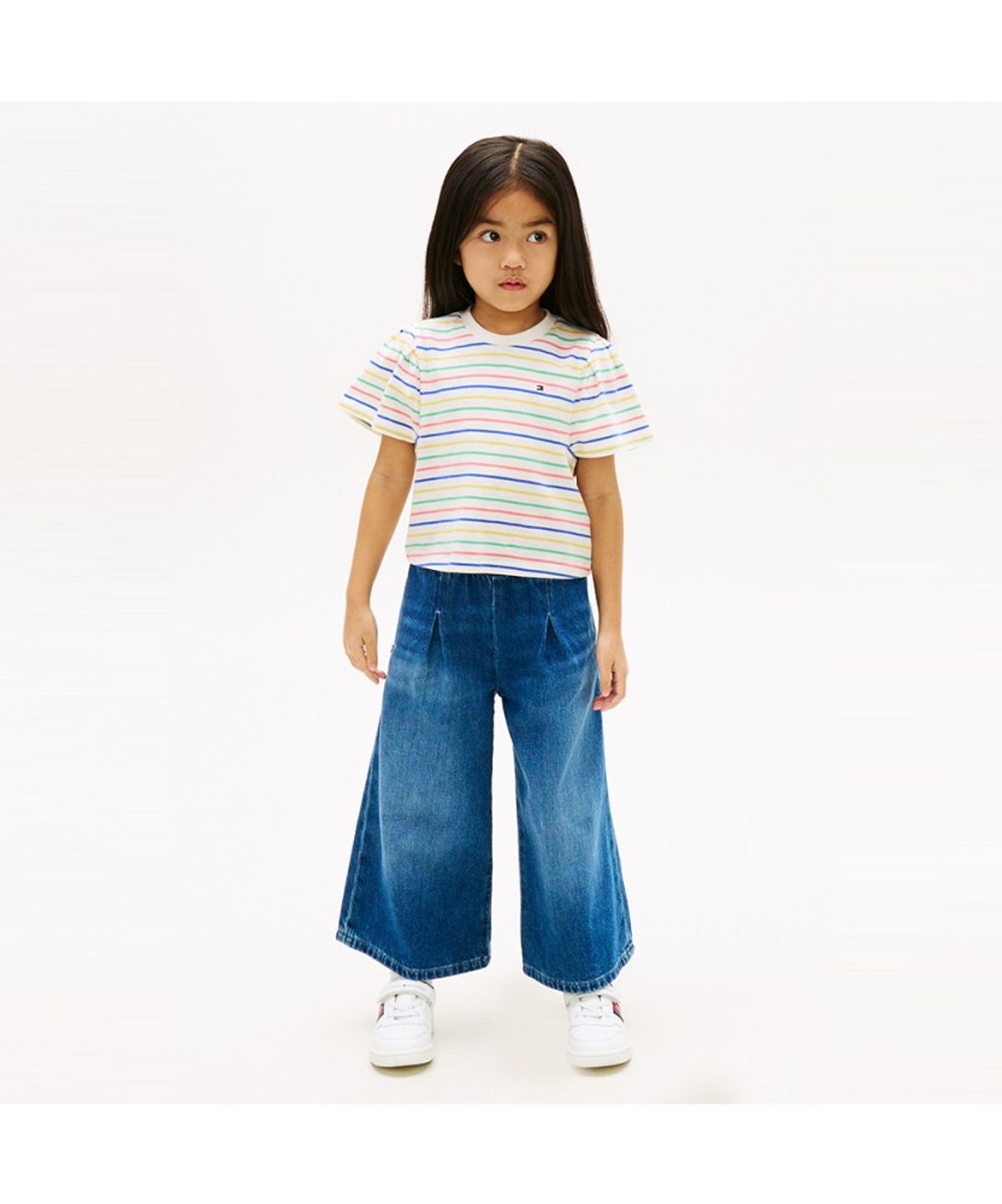 타미힐피거 키즈(TOMMY HILFIGER KIDS) 멀티 스트라이프 탑