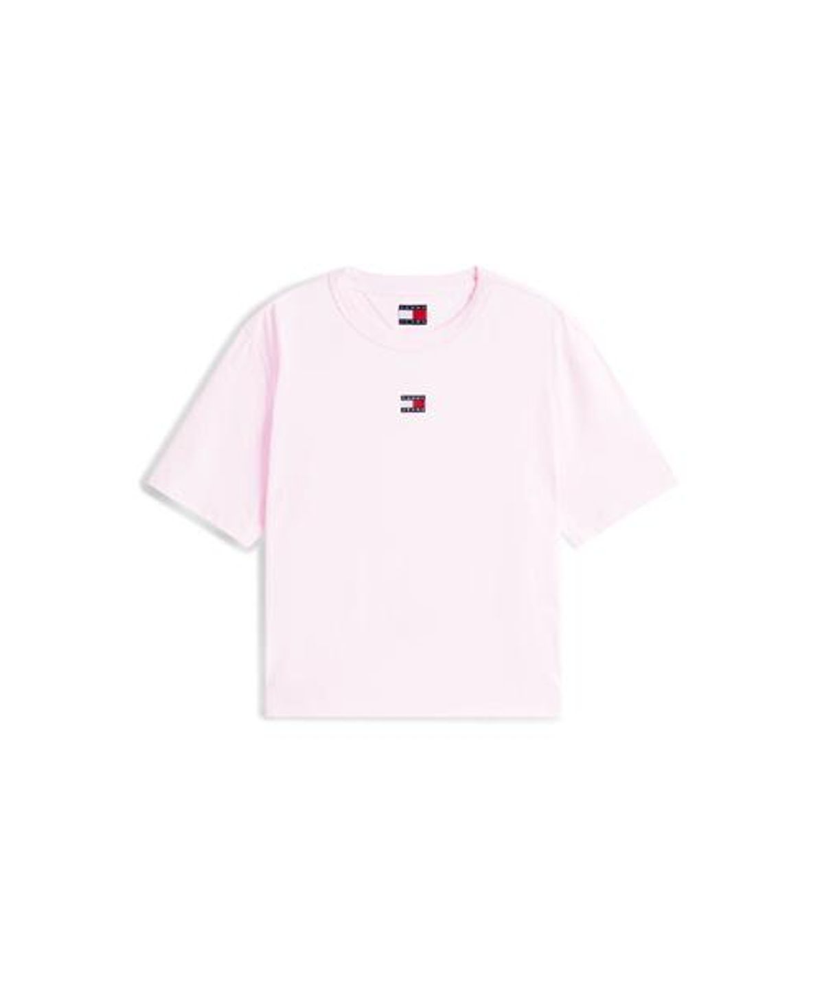 타미진스(TOMMY JEANS) 박시 핏 배지 티셔츠 (T32G1TTO26TWT1TN9)