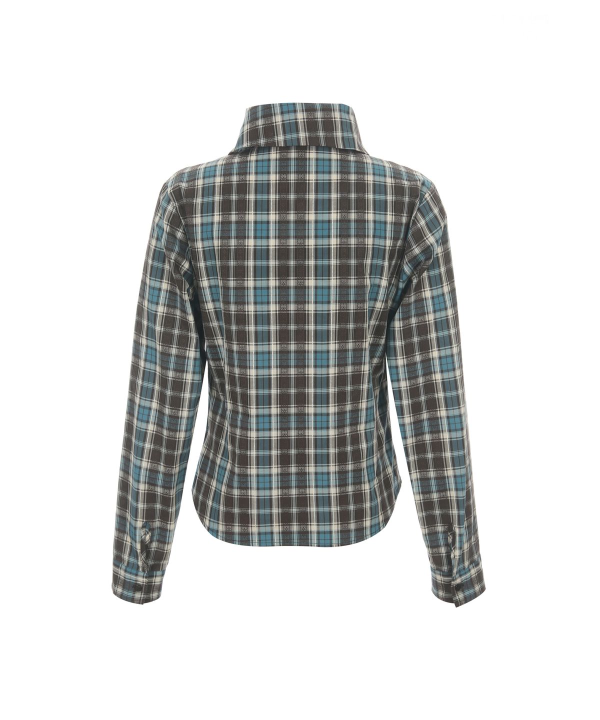 더블에스씨 아카이브(WSC ARCHIVE) Asym check shirt 005