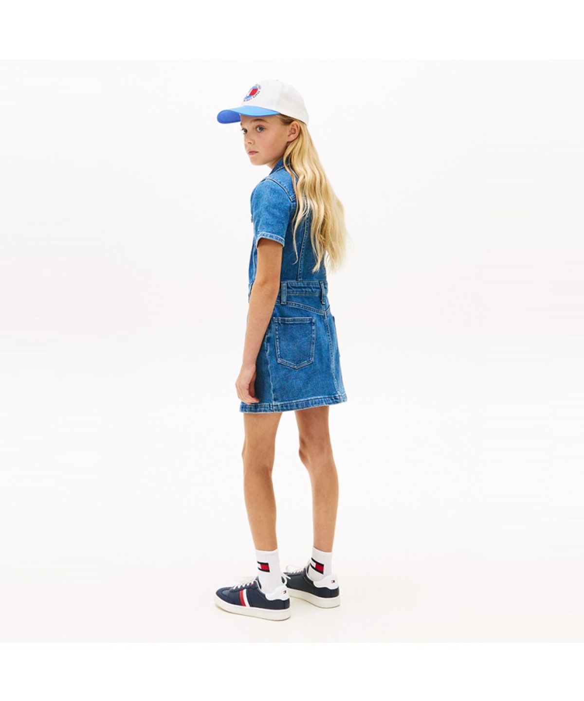 타미힐피거 키즈(TOMMY HILFIGER KIDS) 데님 트러커 드레스