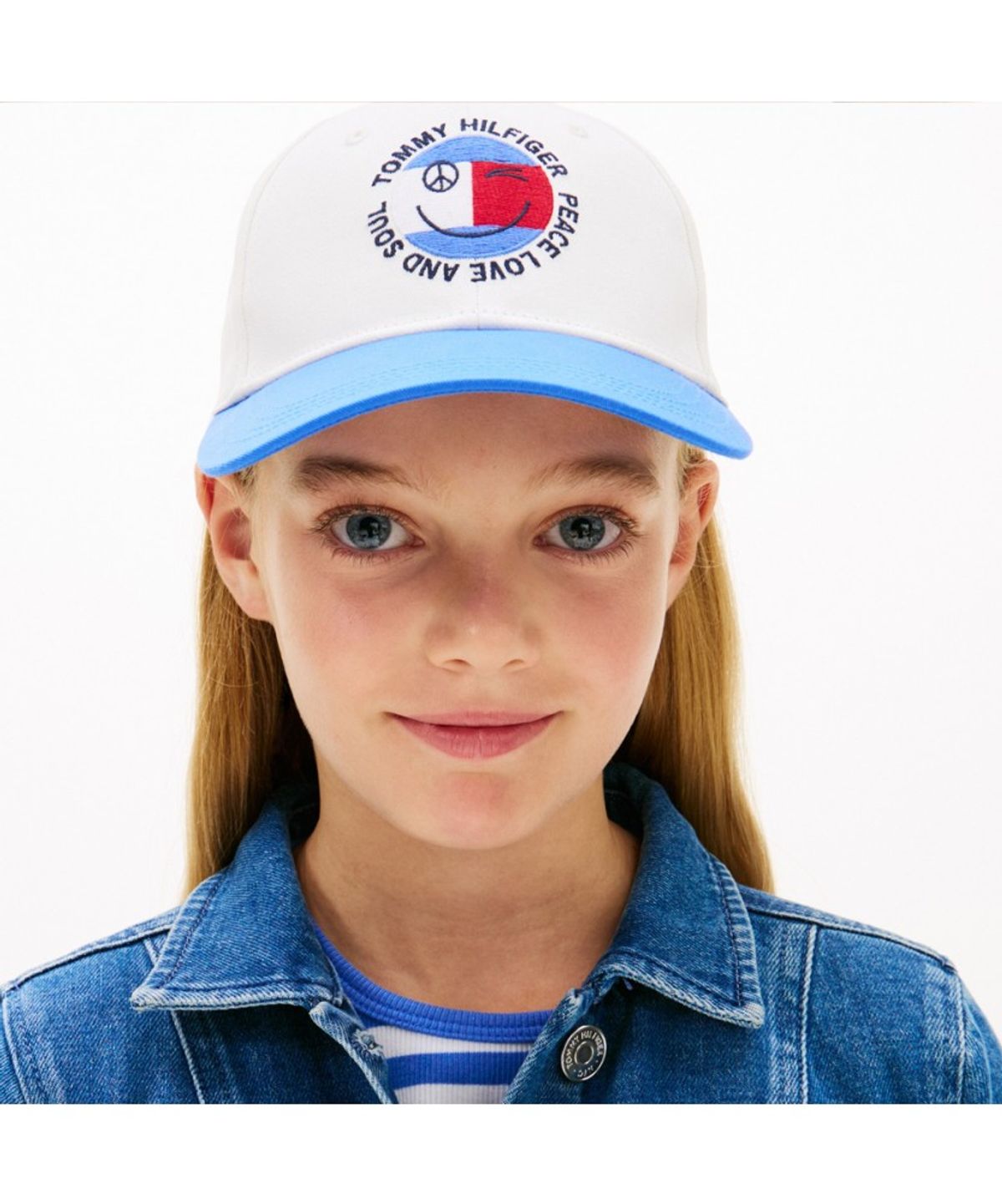 타미힐피거 키즈(TOMMY HILFIGER KIDS) 데님 트러커 드레스