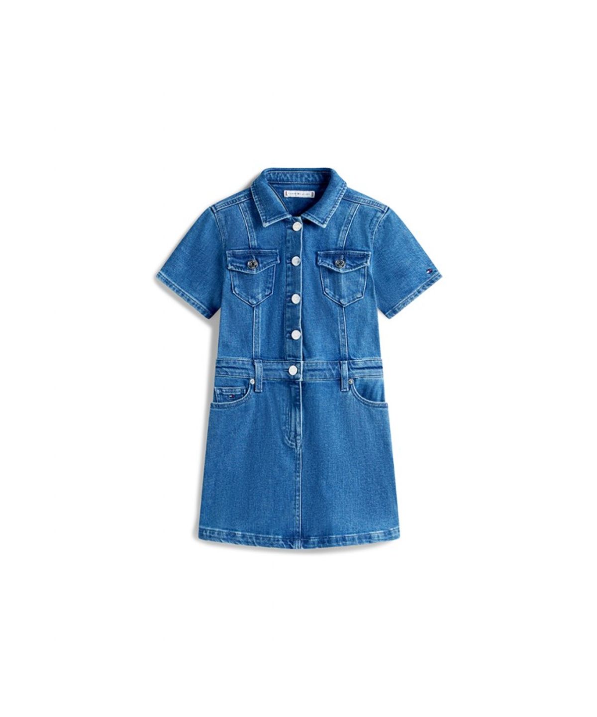 타미힐피거 키즈(TOMMY HILFIGER KIDS) 데님 트러커 드레스