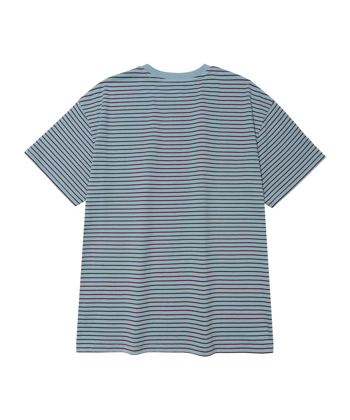 아메스 월드와이드(AMES-WORLDWIDE) HEART SPRAY STRIPE TEE BLUE