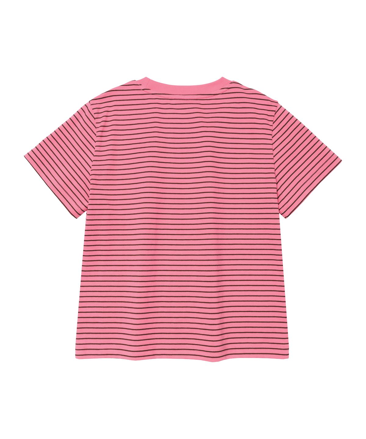 아메스 월드와이드(AMES-WORLDWIDE) HEART SPRAY STRIPE TEE PINK