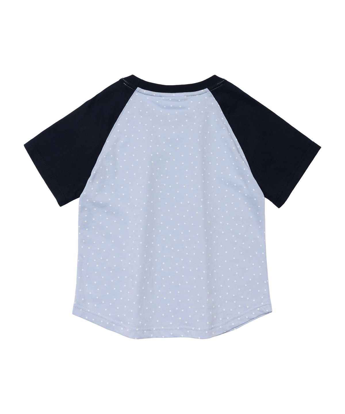 아메스 월드와이드(AMES-WORLDWIDE) TWINKLE RAGLAN CROP TEE BLUE