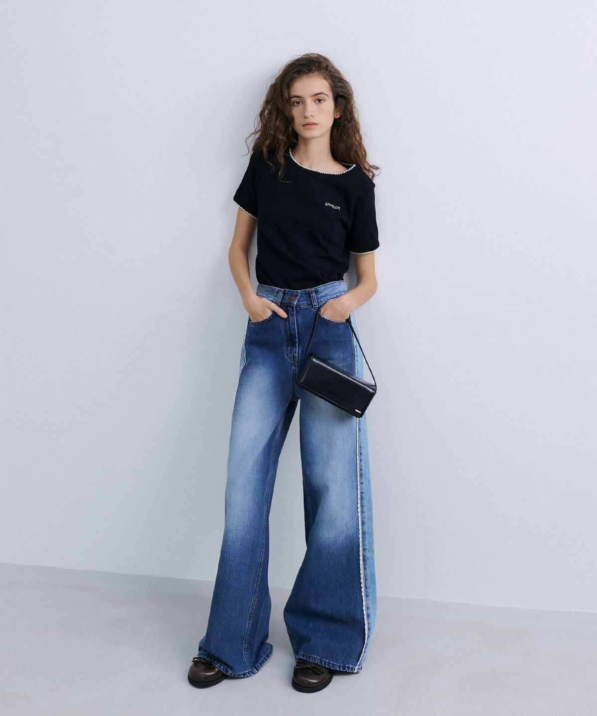 에핑글러(EPINGLER) DENIM LACEBOUND - LIGHT BLUE