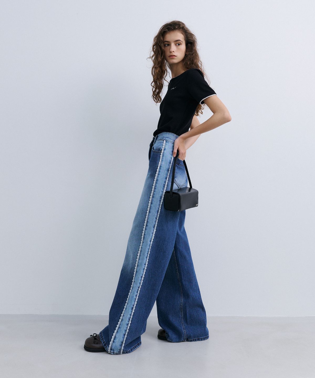 에핑글러(EPINGLER) DENIM LACEBOUND - LIGHT BLUE