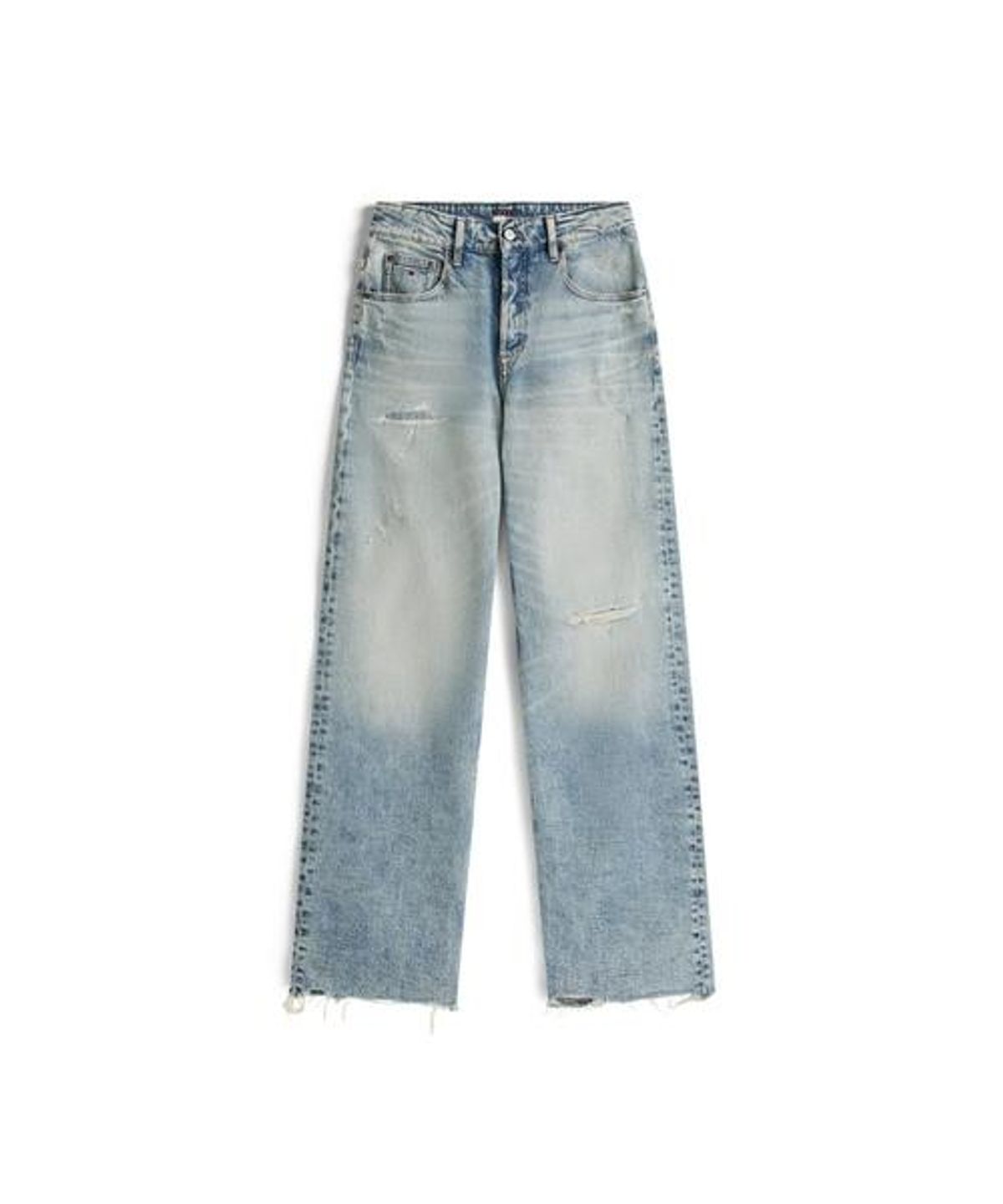 타미진스(TOMMY JEANS) 미아 루즈 핏 라이트 데님 팬츠 (T32G0NEW22TWT11AB)