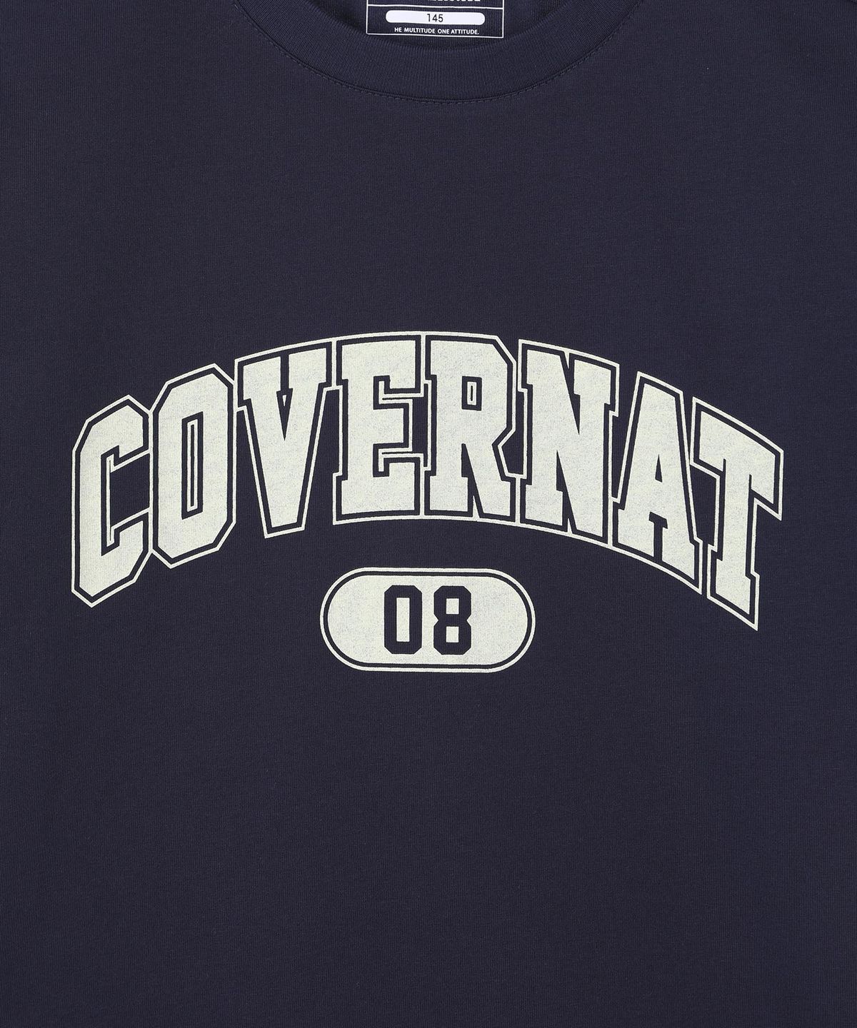 커버낫 키즈(COVERNAT KIDS) 아치로고 티셔츠 커버셋 네이비 CK2602SU01NA