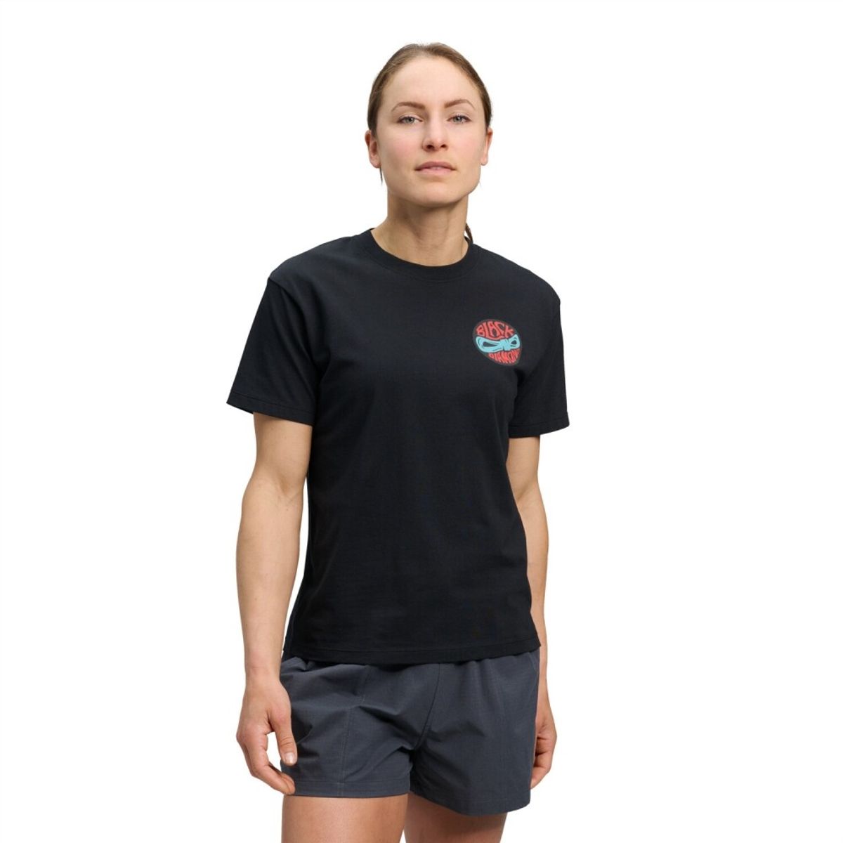 블랙다이아몬드(BLACK DIAMOND) 로프 뱃지 티 WOMENS /QAWAP752507