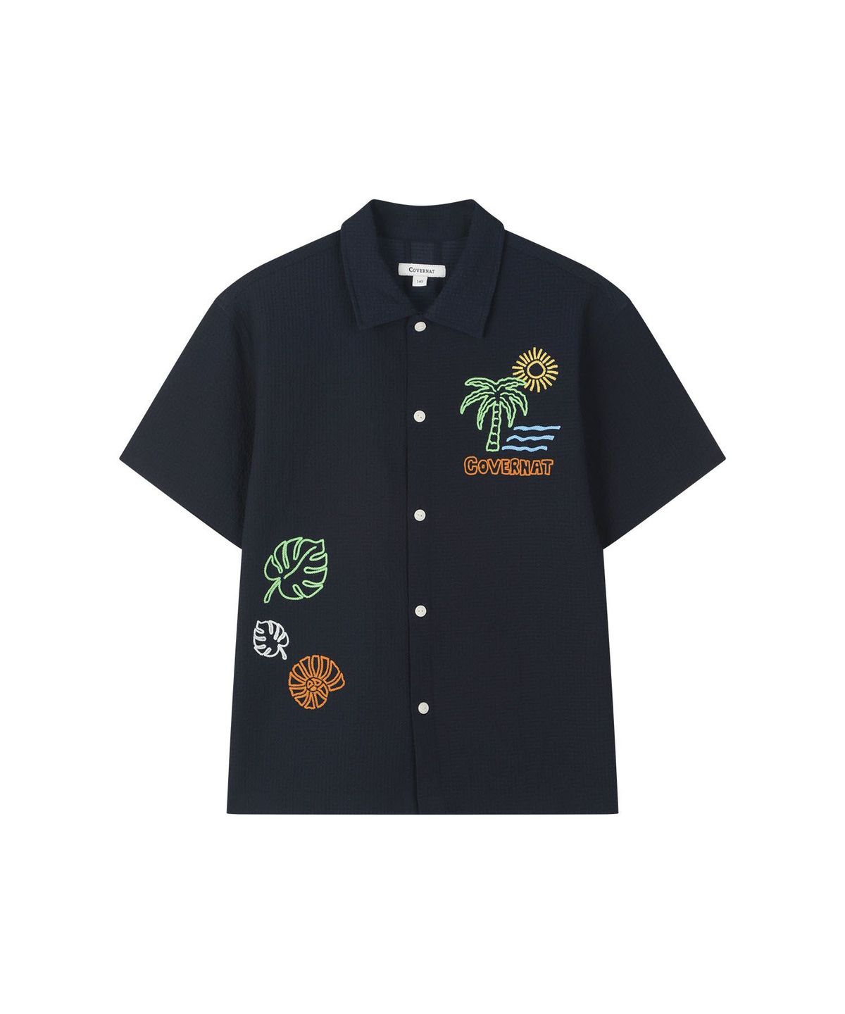 커버낫 키즈(COVERNAT KIDS) 오션브리즈 셔츠 네이비 CK2602SS26NA