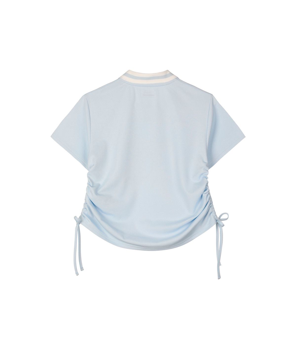 커버낫 키즈(COVERNAT KIDS) 타이포 사이드 스트링 카라티셔츠 라이트블루 CK2602ST78LB