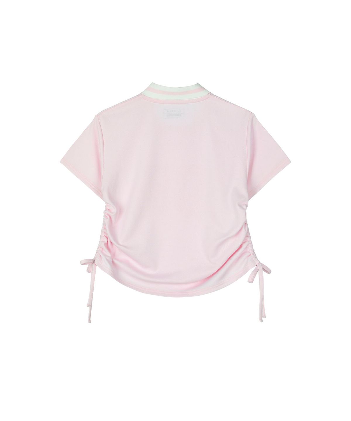커버낫 키즈(COVERNAT KIDS) 타이포 사이드 스트링 카라티셔츠 핑크 CK2602ST78PI