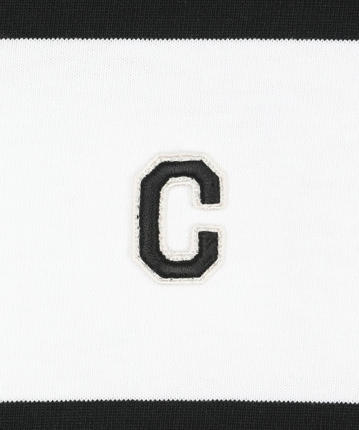 커버낫 키즈(COVERNAT KIDS) 럭비 스트라이프 티셔츠 블랙 CK2602STT4BK