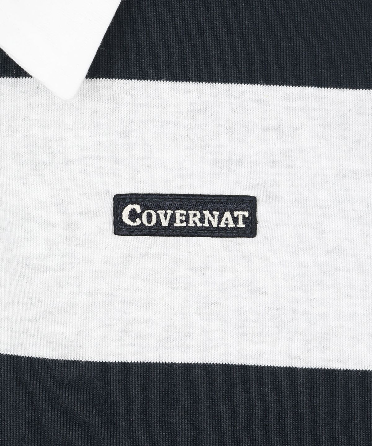 커버낫 키즈(COVERNAT KIDS) 럭비 카라 스트라이프 티셔츠 네이버 CK2602STT3NA