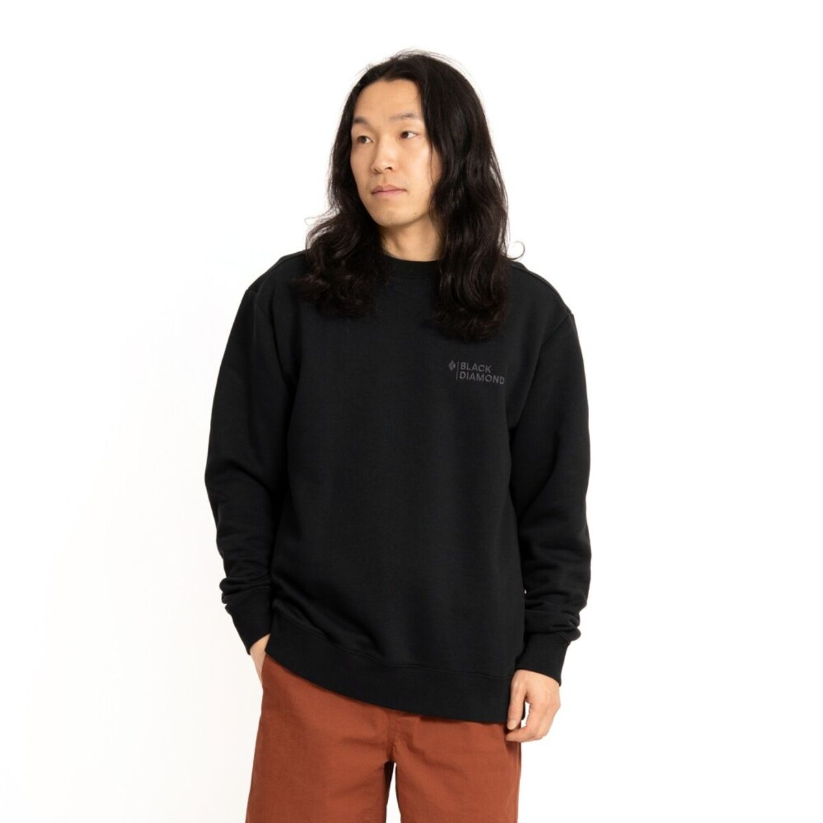 블랙다이아몬드(BLACK DIAMOND) 포지 스템 크루넥 MENS /QAMAP752466