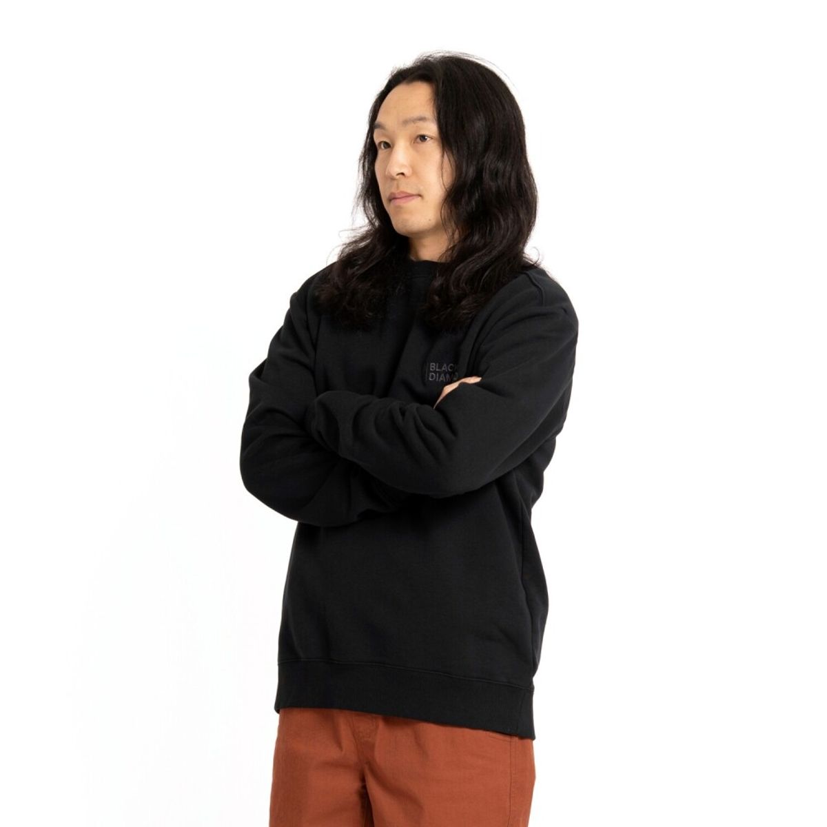 블랙다이아몬드(BLACK DIAMOND) 포지 스템 크루넥 MENS /QAMAP752466