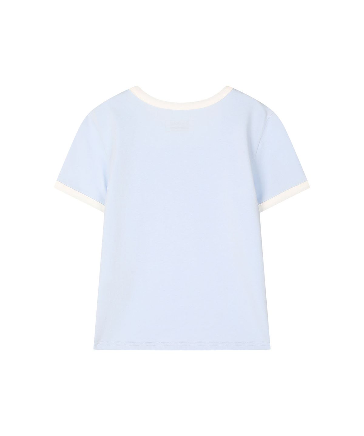 커버낫 키즈(COVERNAT KIDS) 아치 쿠퍼로고 앵커 링거티셔츠 라이트 블루 CK2602ST69LB