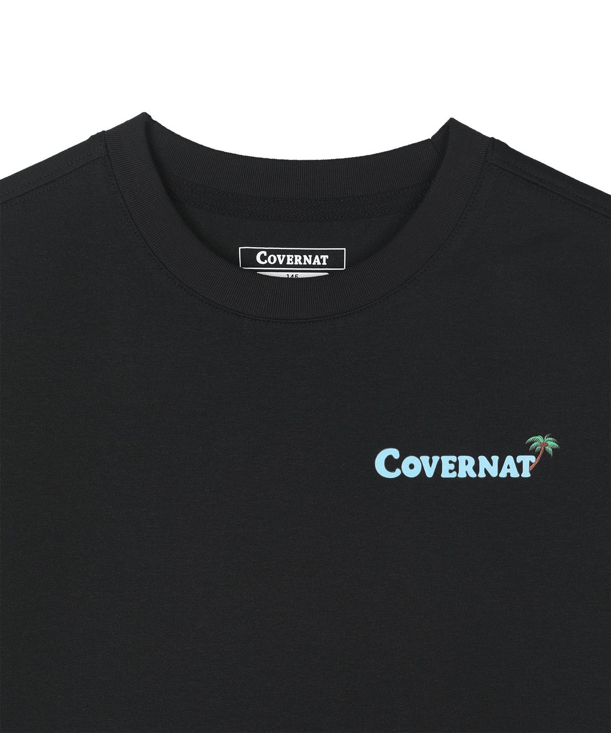 커버낫 키즈(COVERNAT KIDS) 써머 홀리데이 티셔츠 블랙 CK2602ST49BK