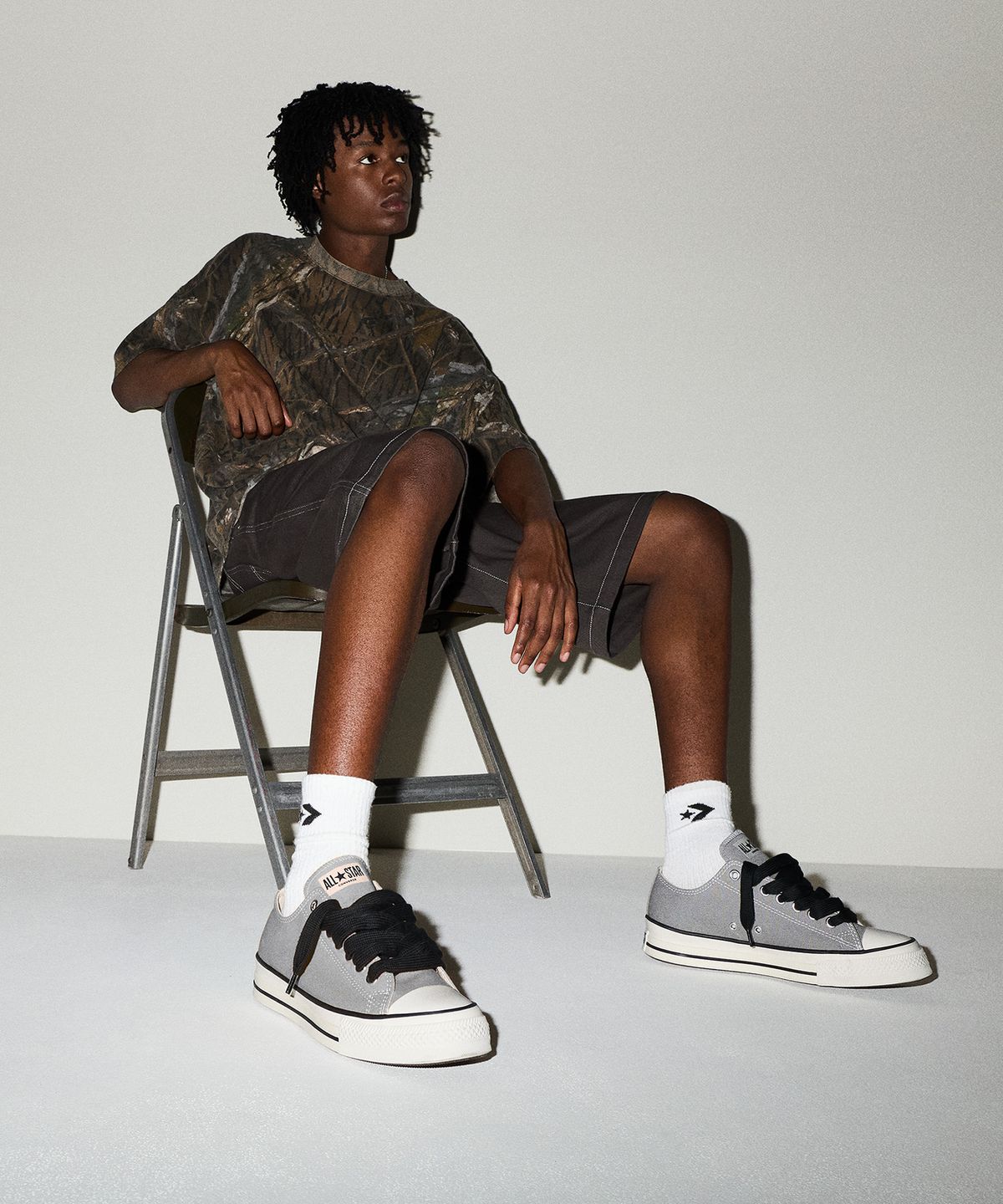 컨버스(CONVERSE) 척테일러 스로우백 클래식 그레이 A18845C