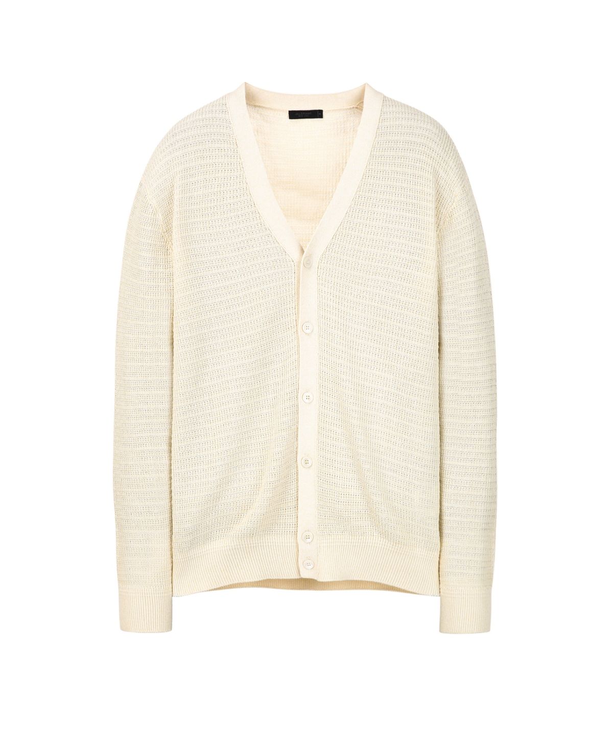 질스튜어트뉴욕 맨(JILLSTUART NEWYORK MEN) 페이퍼 블렌드 가디건 - 바닐라 (JNSW6B406Y1)