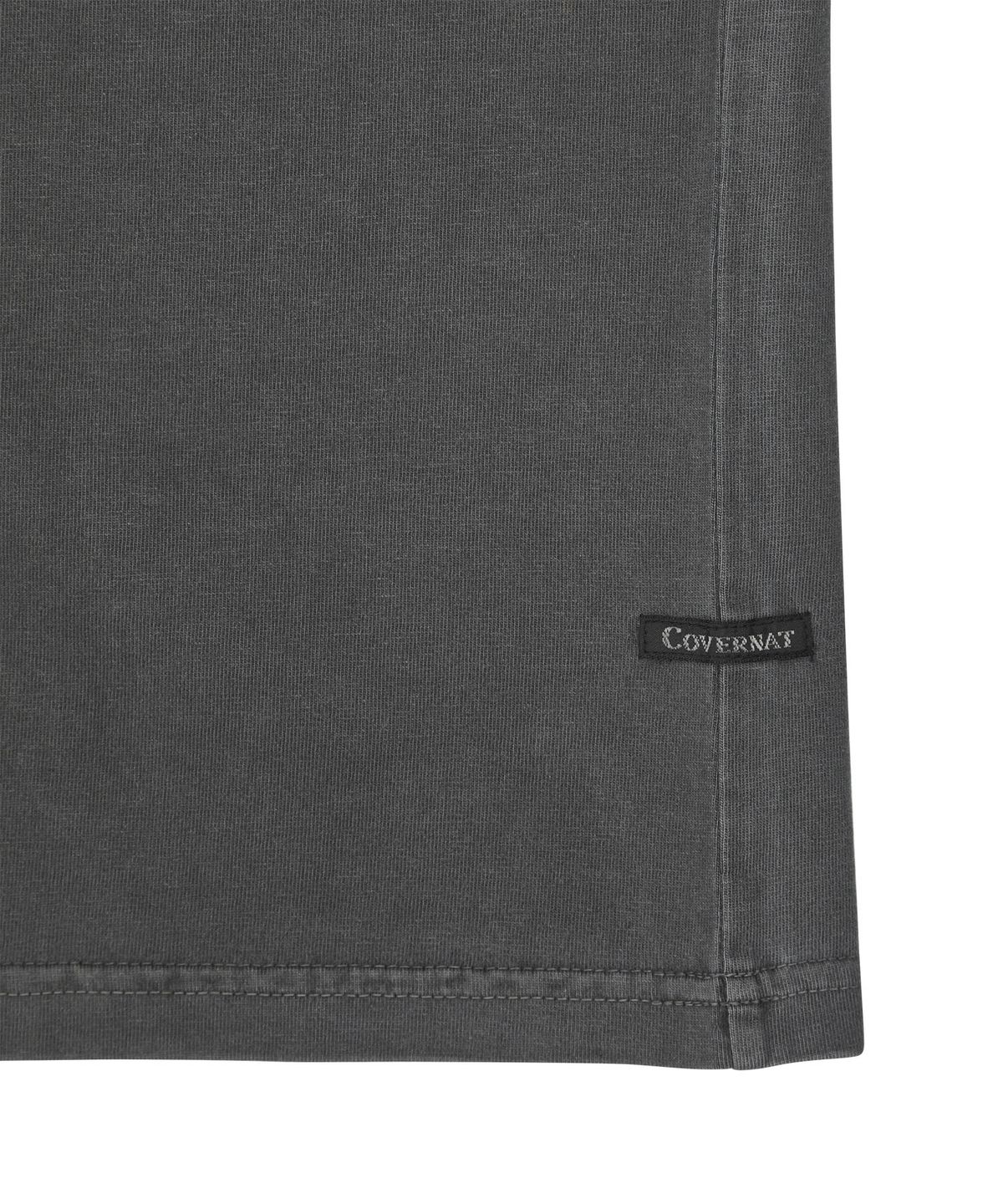 커버낫 키즈(COVERNAT KIDS) 비치 팜트리 피그먼트 티셔츠 차콜 CK2602ST39CH