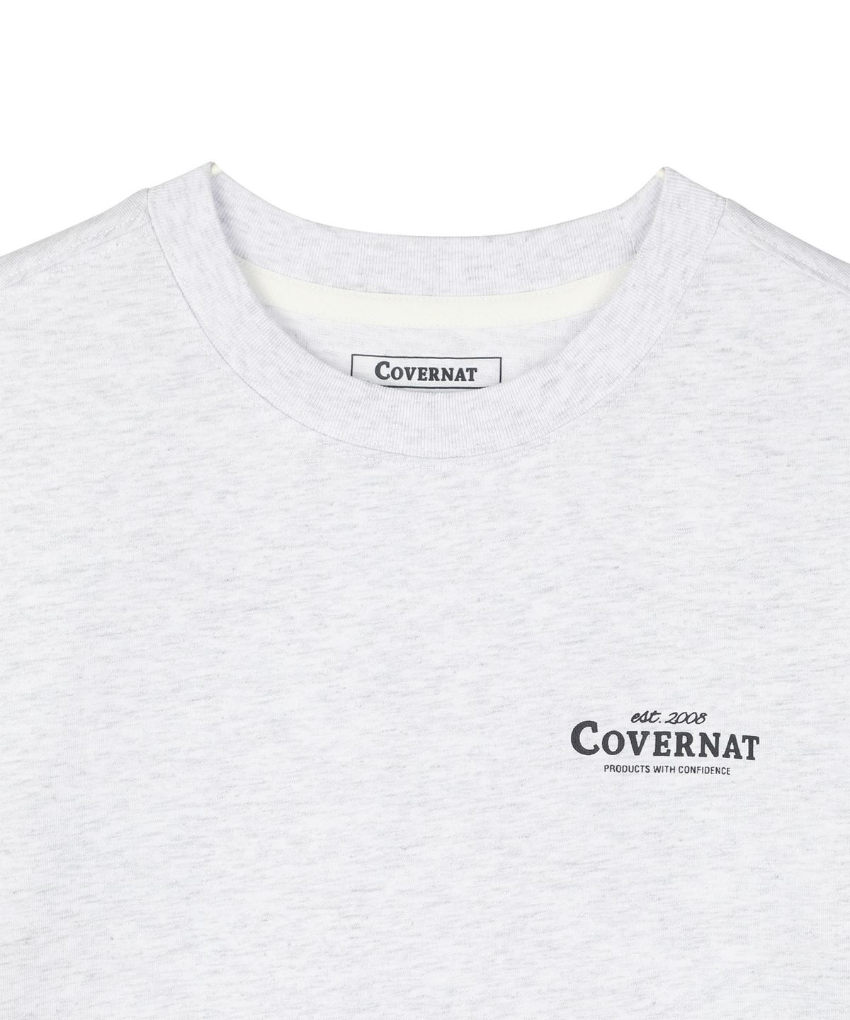 커버낫 키즈(COVERNAT KIDS) 서퍼 파라다이스 티셔츠 헤더 그레이 CK2602ST37HG