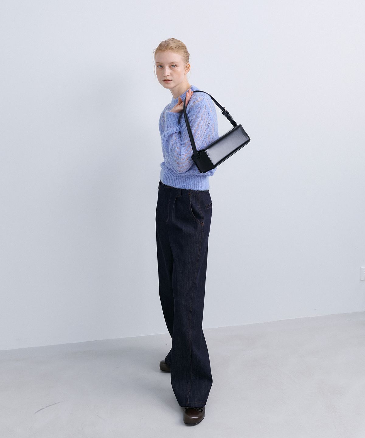 에핑글러(EPINGLER) STITCHED PANTS - NAVY