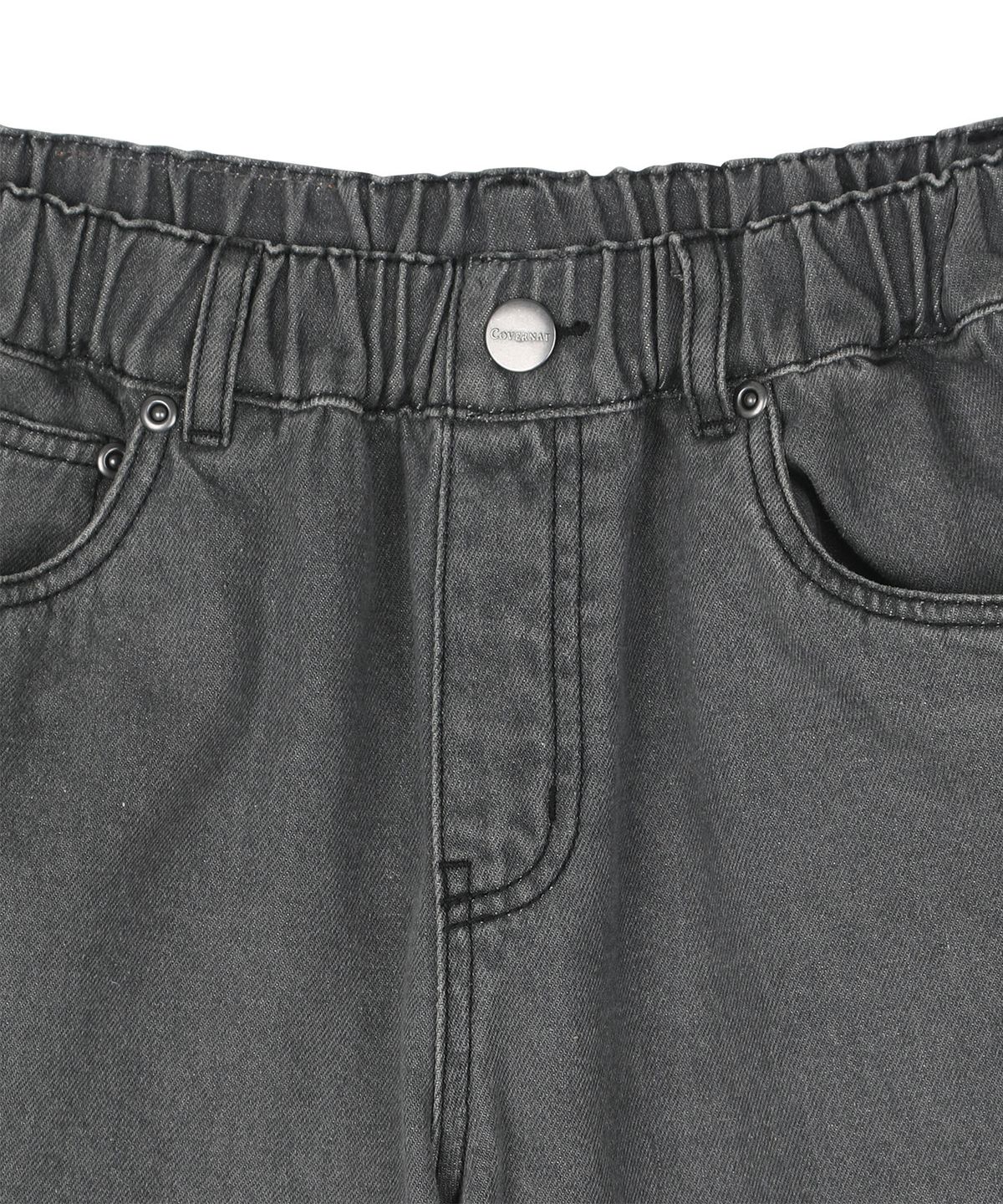 커버낫 키즈(COVERNAT KIDS) 카펜더 버뮤다 데님팬츠 그레이 CK2602IS22GR