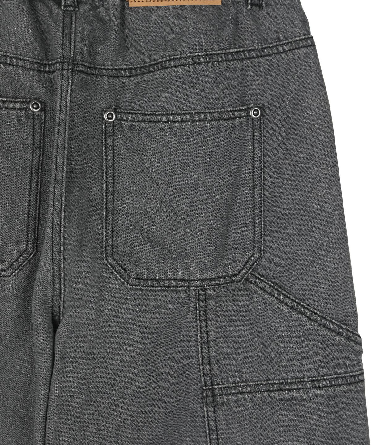 커버낫 키즈(COVERNAT KIDS) 카펜더 버뮤다 데님팬츠 그레이 CK2602IS22GR