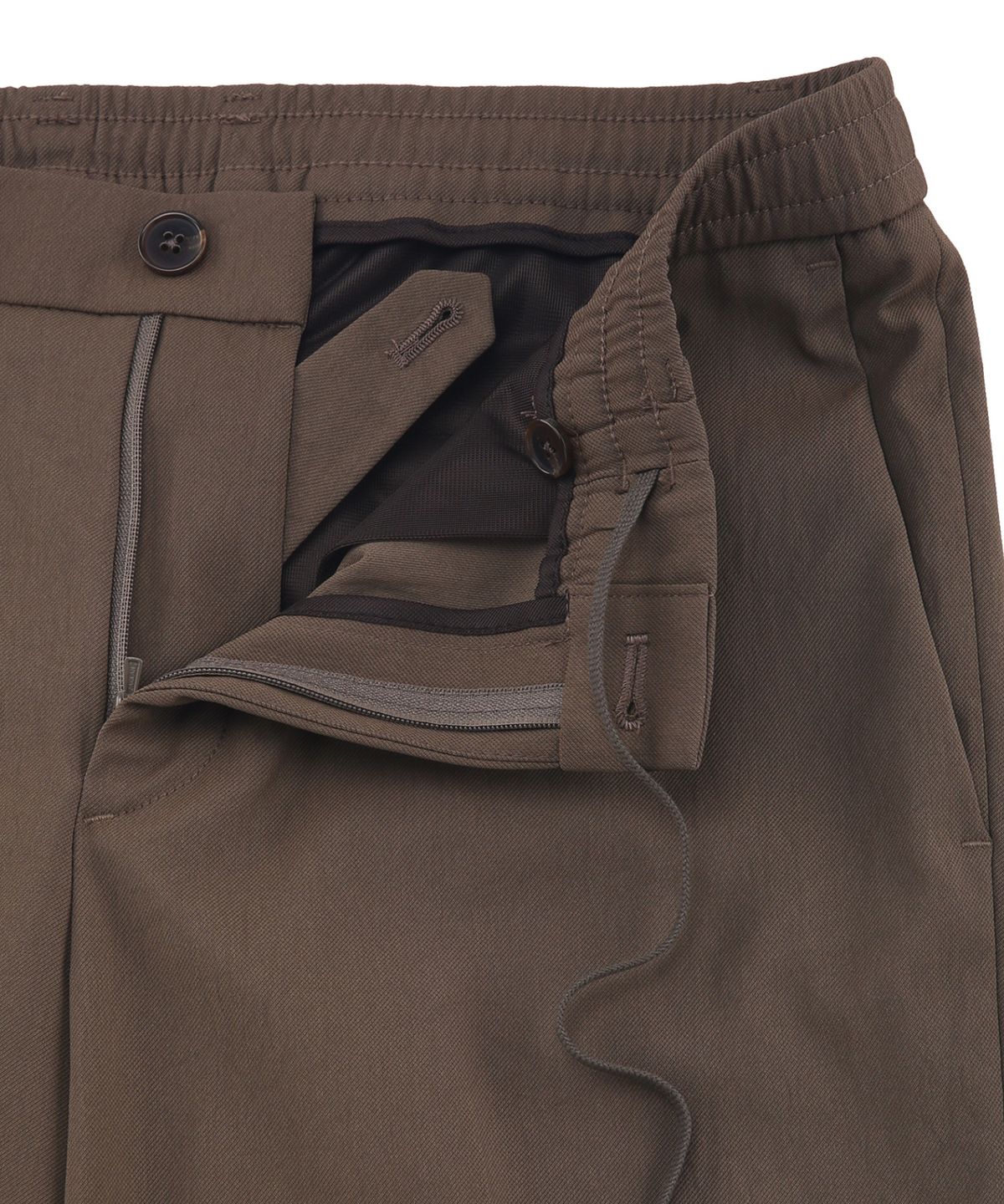 질스튜어트뉴욕 맨(JILLSTUART NEWYORK MEN) 서머 컴포트 스트링 팬츠 - 세피아 (JNPA6B301S2)