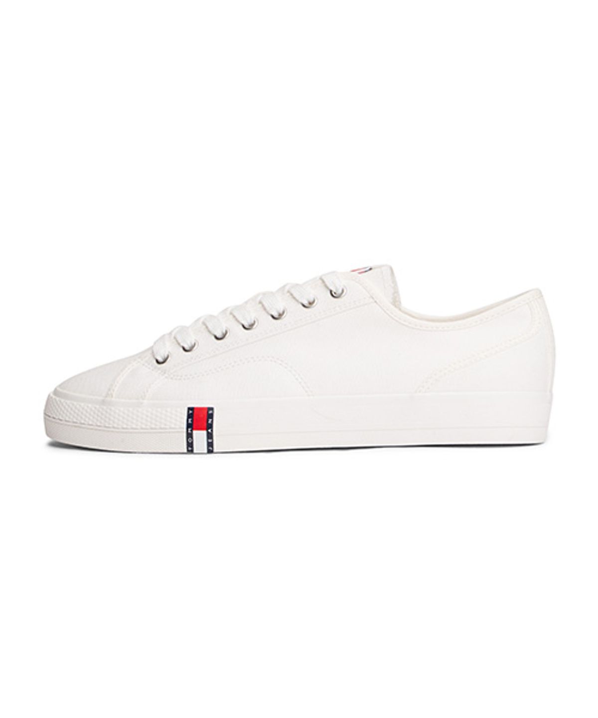 타미힐피거(TOMMY HILFIGER) 아카이브 Y2K 캔버스 스니커즈-화이트(T52G1ARS300FT1YBL)