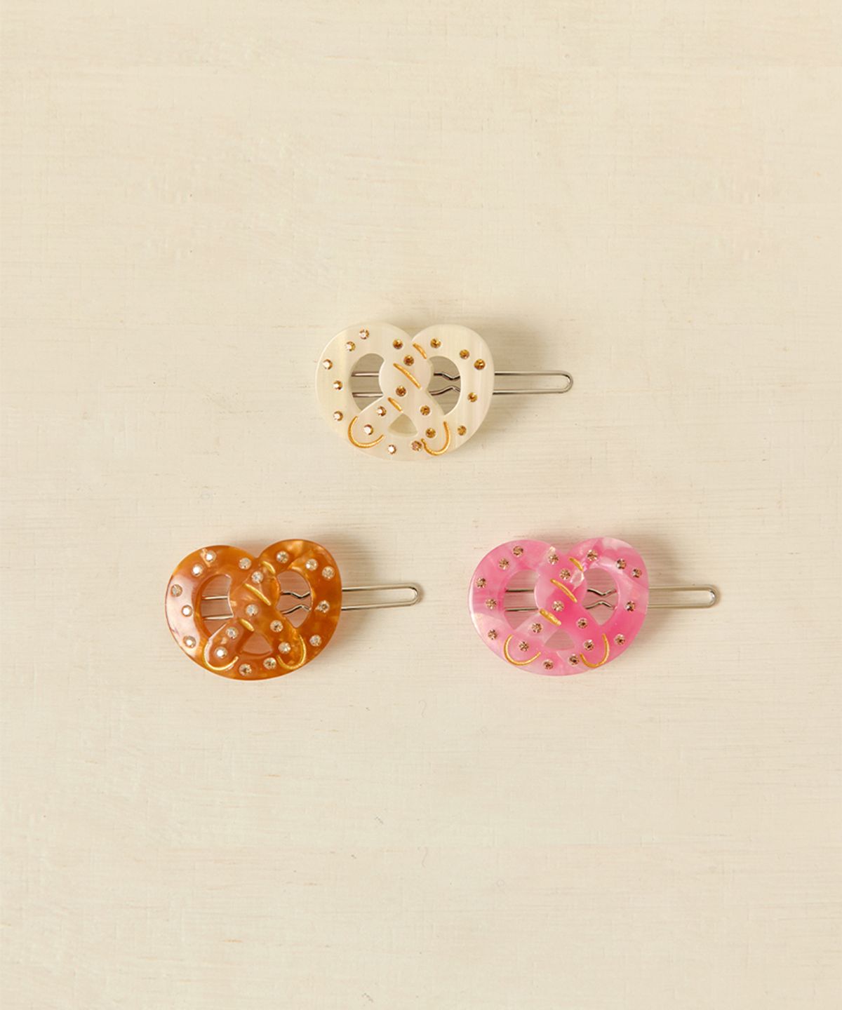 삭스어필(SOCKS APPEAL) hair pin pretzel 3pack SET
