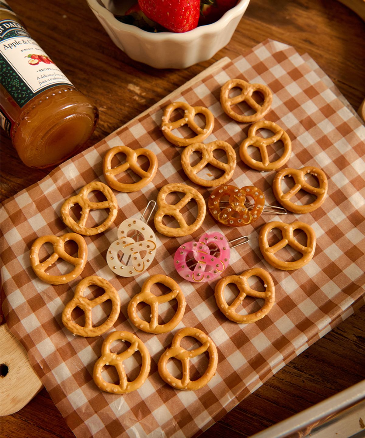 삭스어필(SOCKS APPEAL) hair pin pretzel 3pack SET