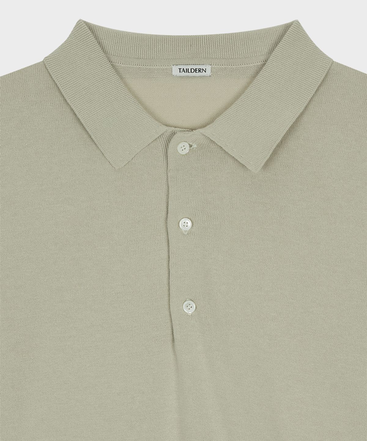 테일던(TAILDERN) Cotton Knit Polo Short Shirt Mint