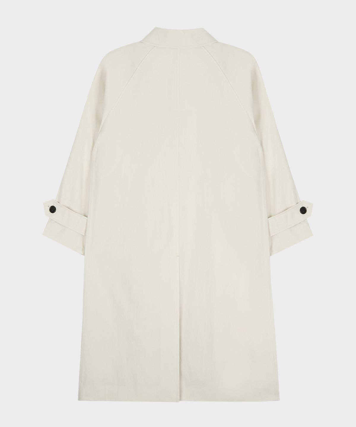 테일던(TAILDERN) Tailored Balmacaan Long Coat Ivory
