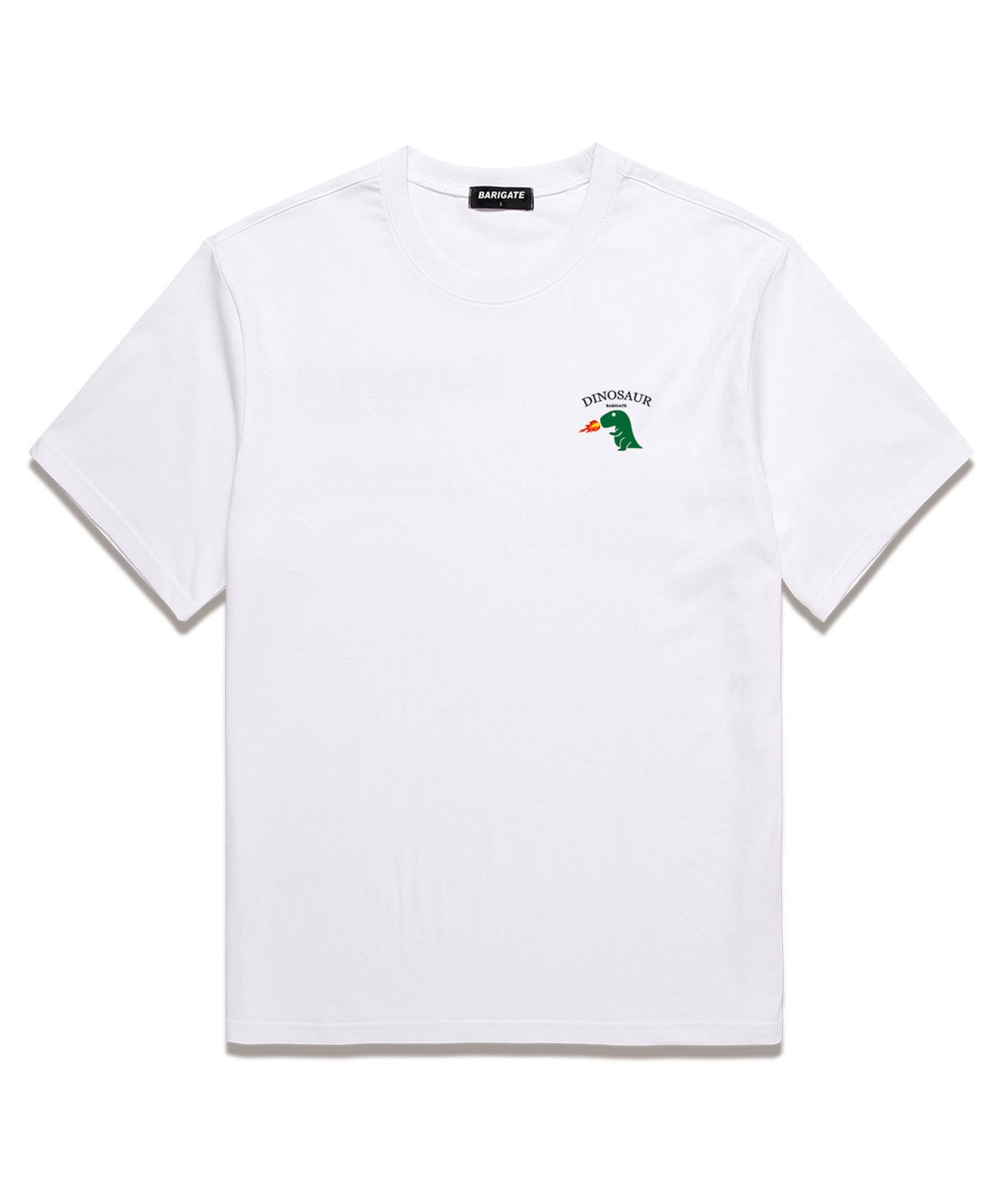 바리게이트(BARIGATE) MINI DINOSAUR 반팔 티셔츠 (BS038) 화이트