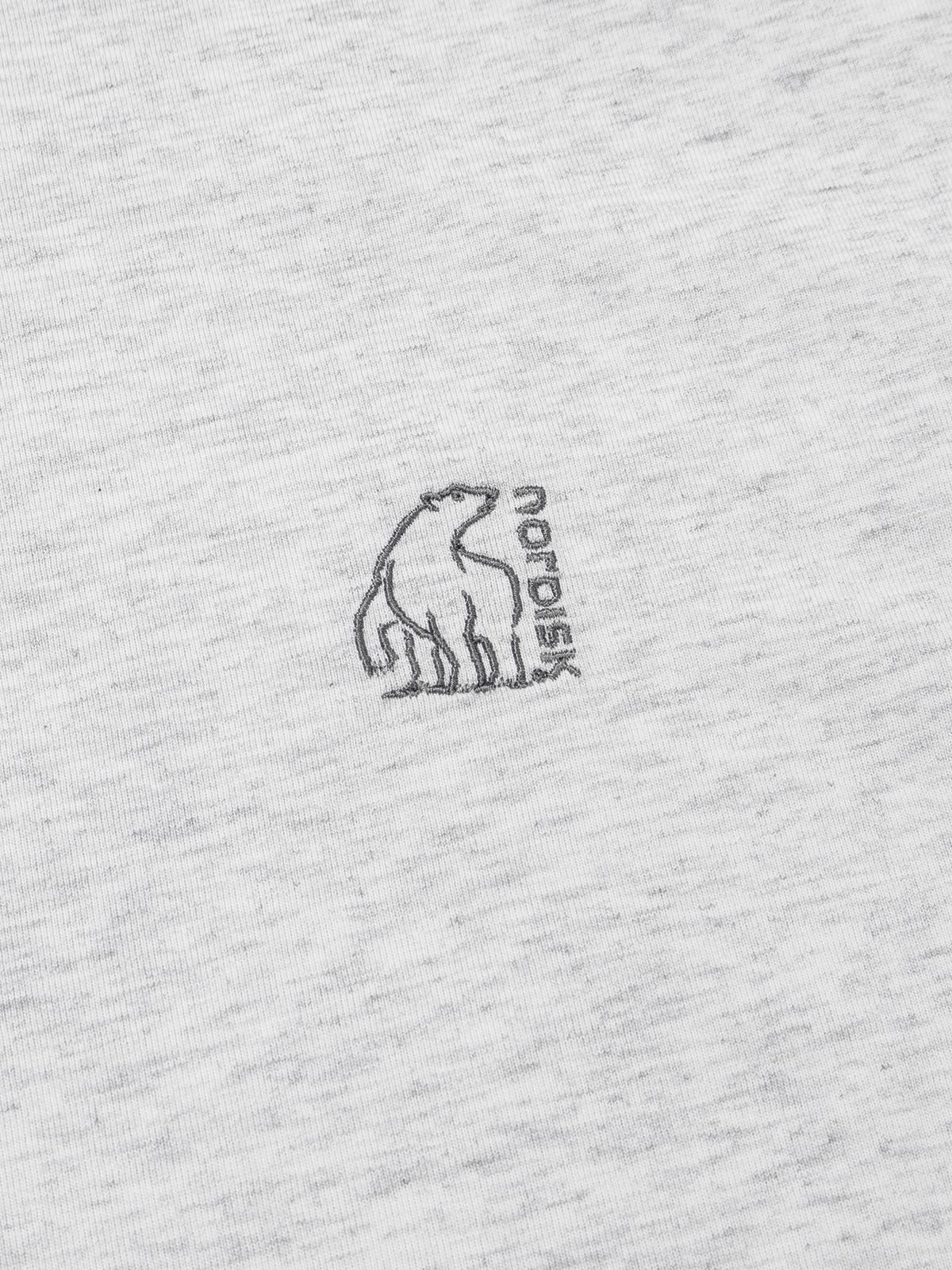 노르디스크(NORDISK) 스몰 폴라베어 반팔 티셔츠 - U_MELANGE L/GREY