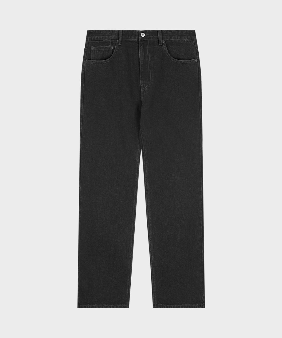 테일던(TAILDERN) Flared Denim Pants Black