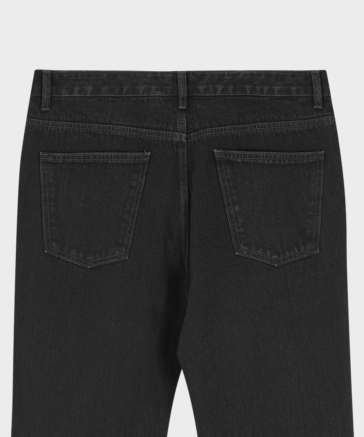 테일던(TAILDERN) Flared Denim Pants Black