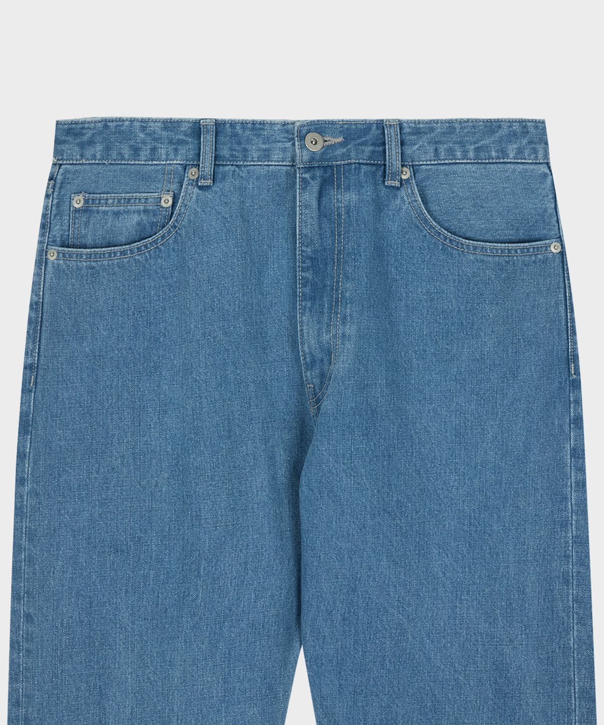 테일던(TAILDERN) Flared Denim Pants Blue