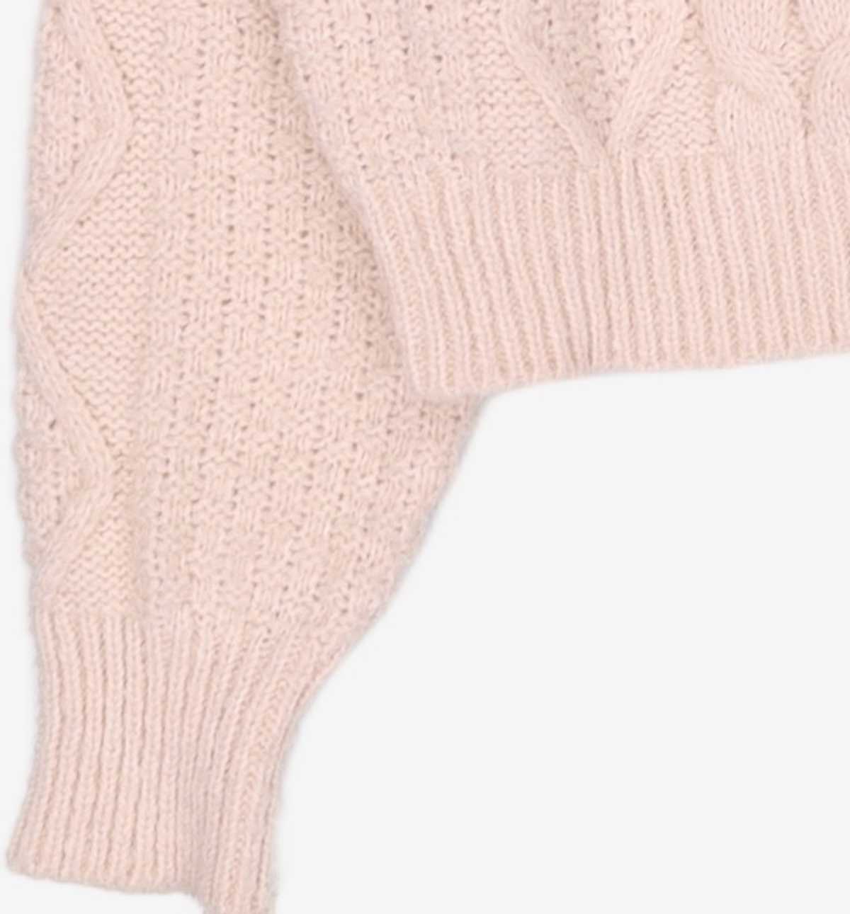 스파오(SPAO) 솜사탕 V넥 아란조직 풀오버_SPKWC11G90 S