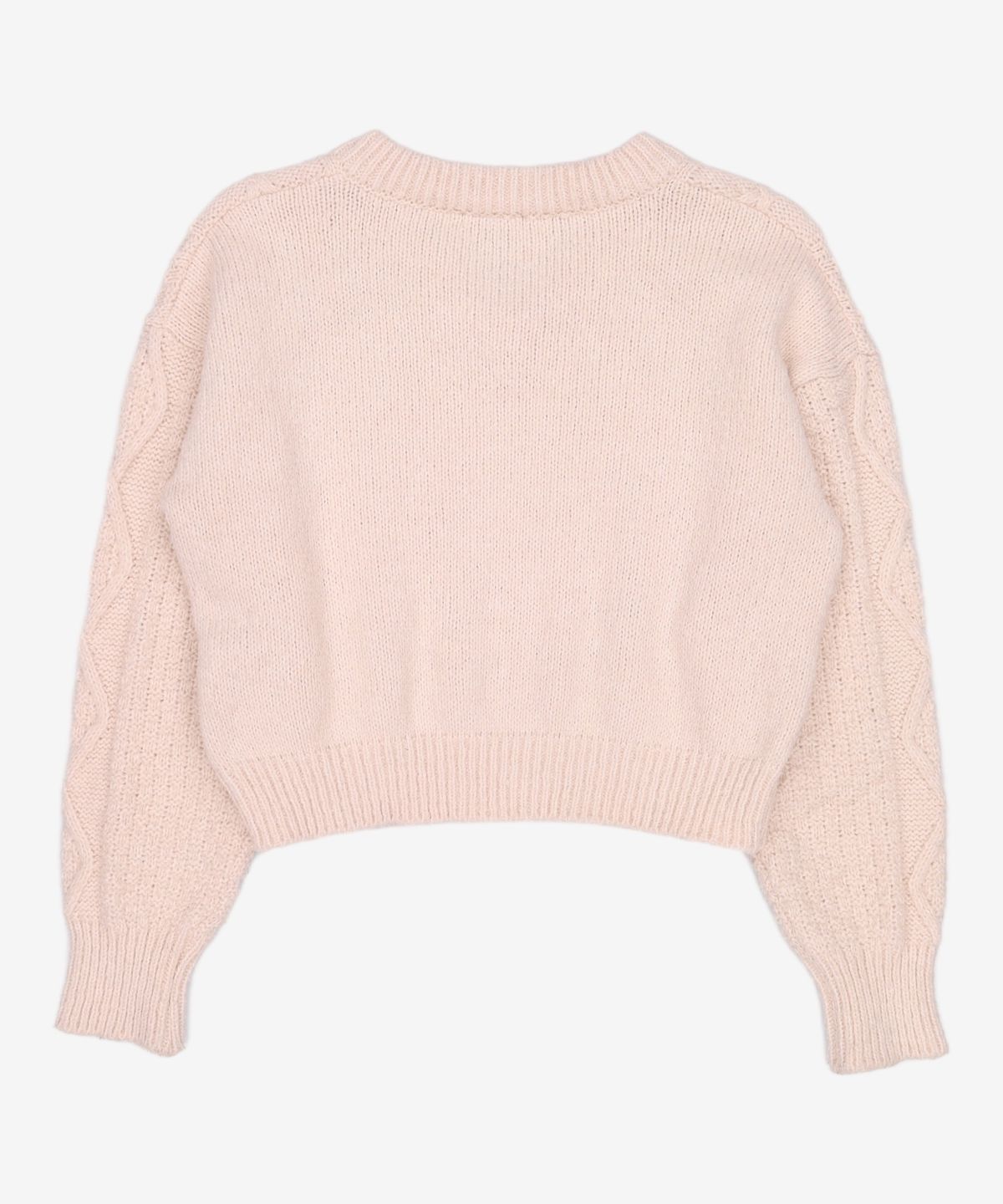 스파오(SPAO) 솜사탕 V넥 아란조직 풀오버_SPKWC11G90 S