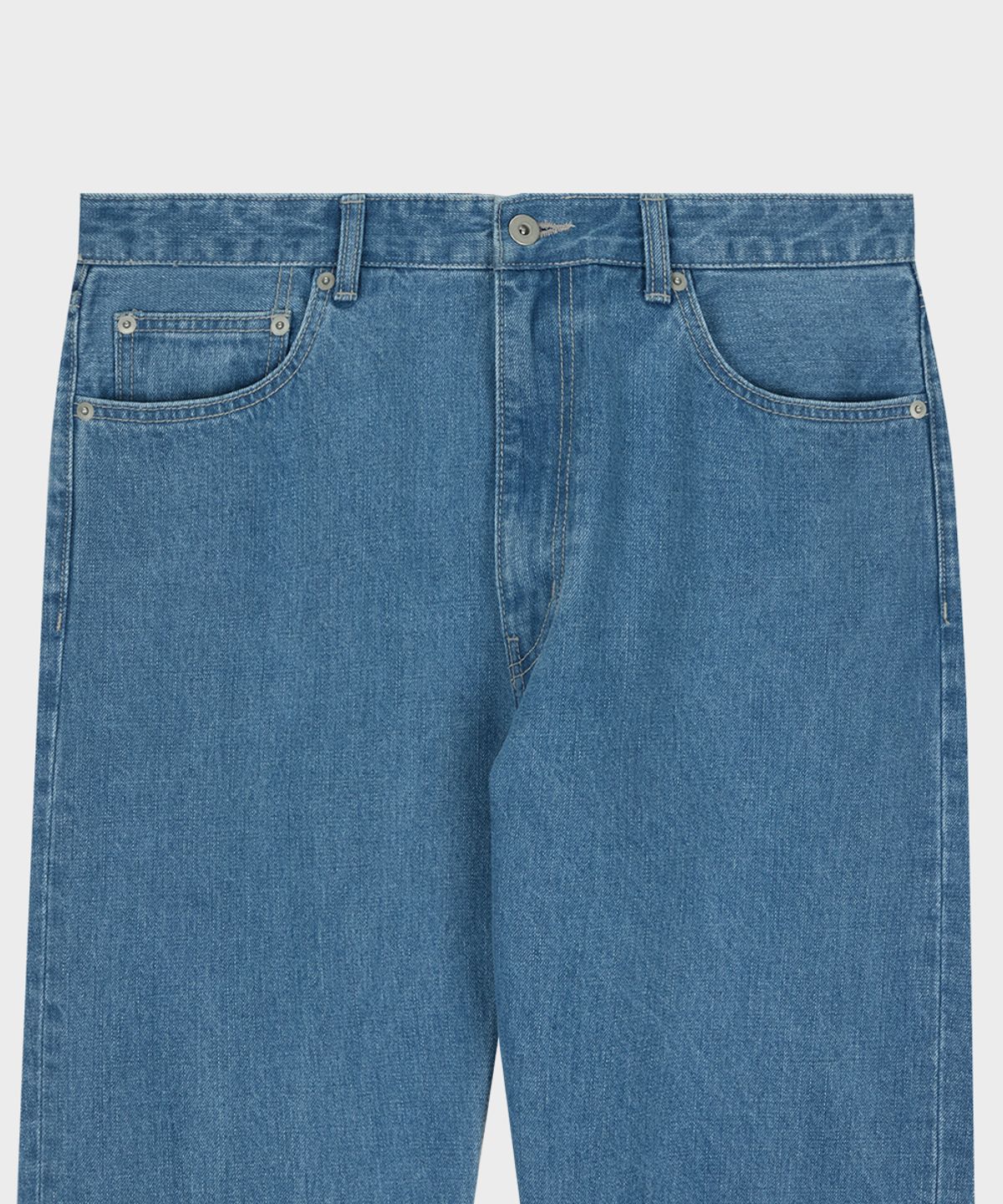 테일던(TAILDERN) Regular Fit Denim Pants Blue