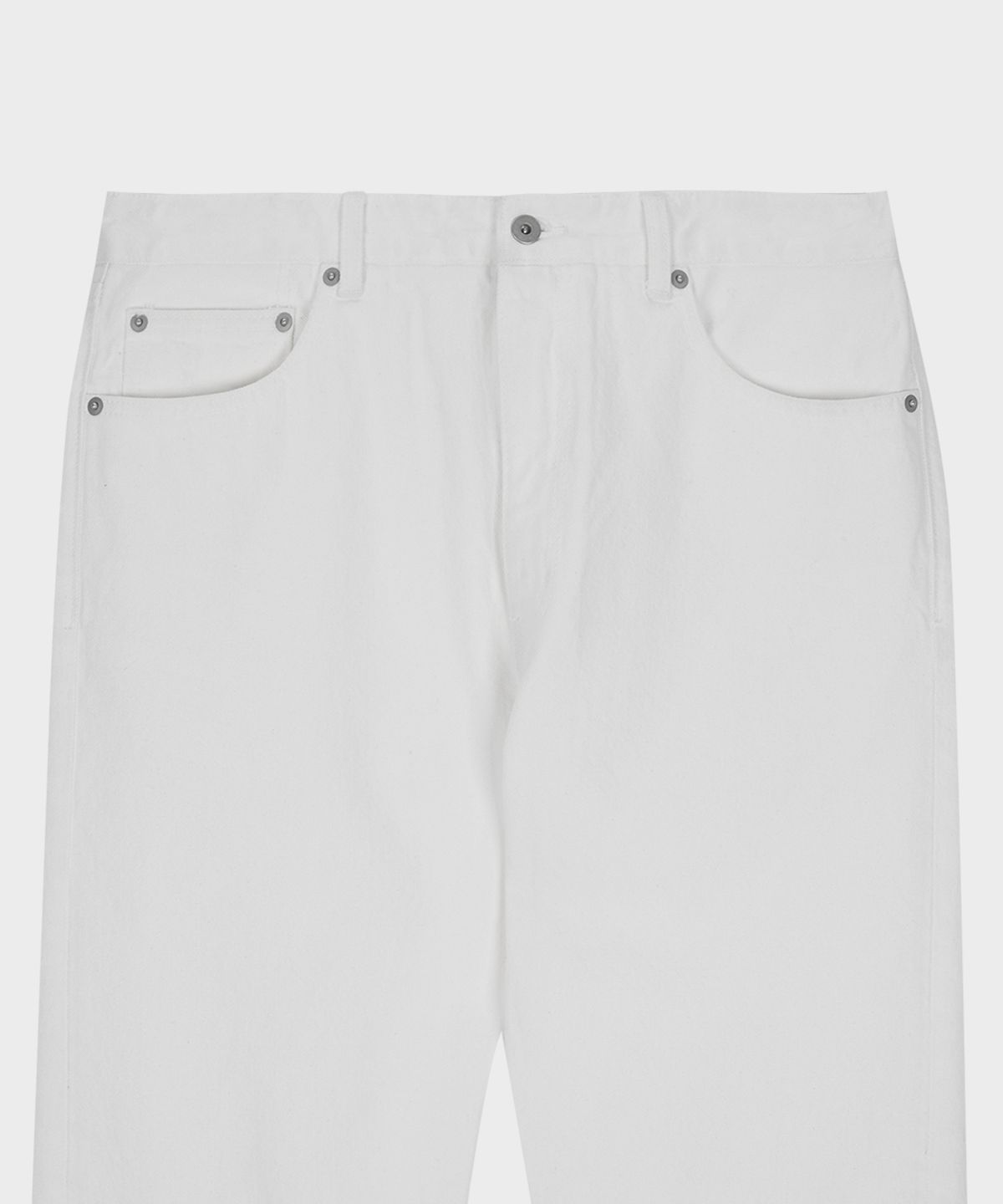 테일던(TAILDERN) Regular Fit Denim Pants White