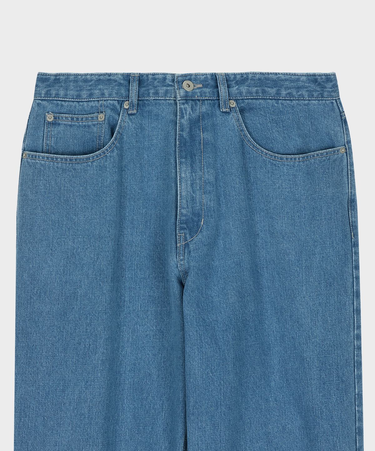 테일던(TAILDERN) Relaxed Fit Denim Pants Blue