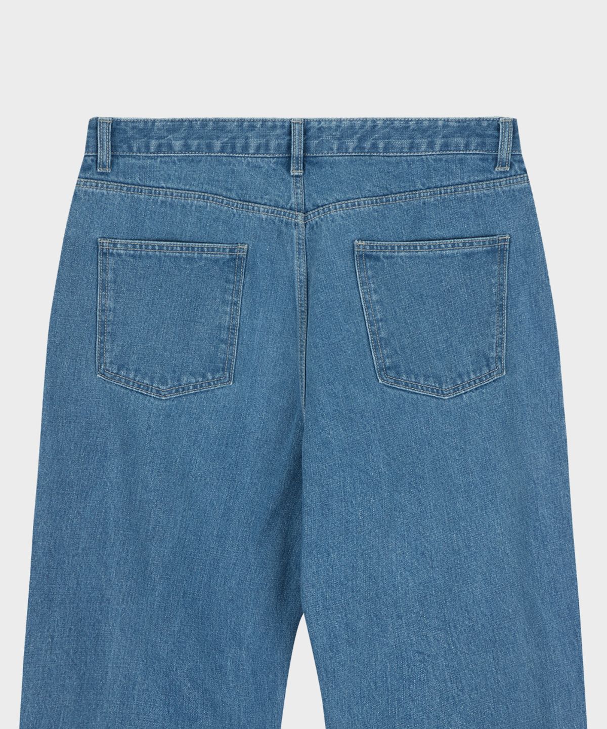 테일던(TAILDERN) Relaxed Fit Denim Pants Blue