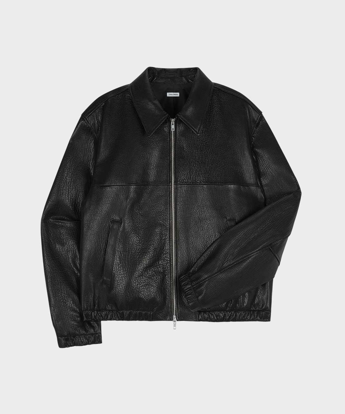 테일던(TAILDERN) Ross Leather Blouson Black